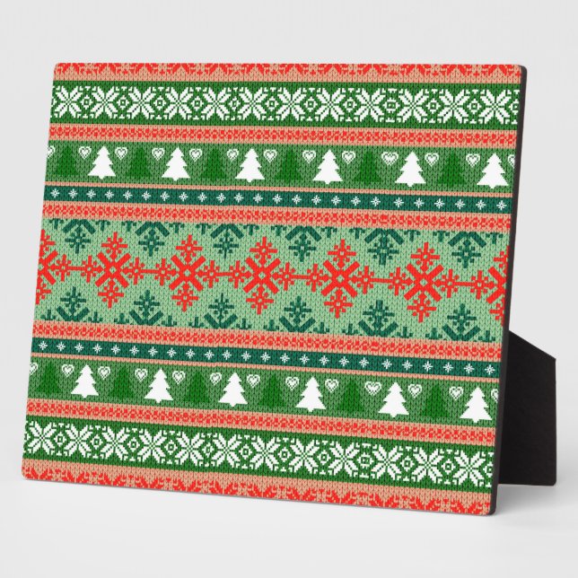 Placa Expositora Patrón de punteado de navidades (Lado)