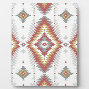 Placa Expositora Patrón nativo americano