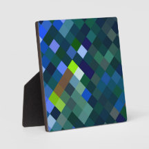 Patrón Pixelado - Azul