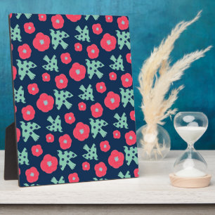 Placa Expositora Pattern_7_camellia y bird_1