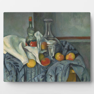 Placa Expositora Paul Cezanne   La botella de Peppermint, 1893-95 (