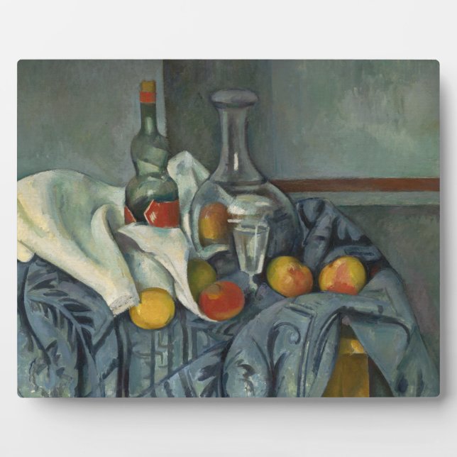 Placa Expositora Paul Cezanne | La botella de Peppermint, 1893-95 ( (Frente)
