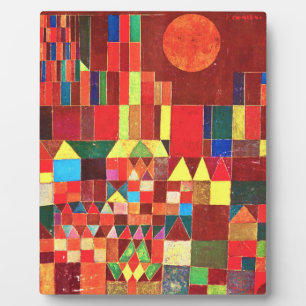 Placa Expositora Paul Klee - Castillo Y Sol