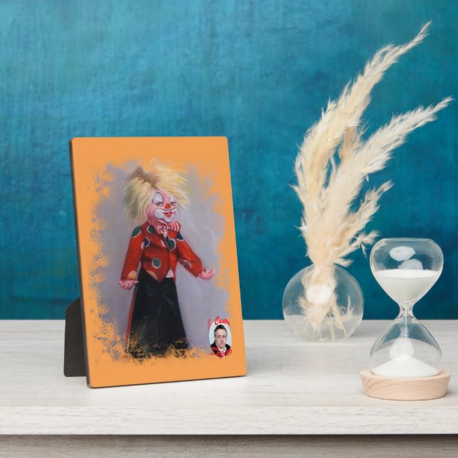 Placa Expositora Payaso/Pallaso/Clown (Lado)