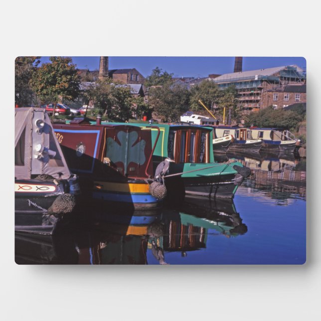 Placa Expositora Peak Forest Canal Derbyshire Inglaterra (Frente)