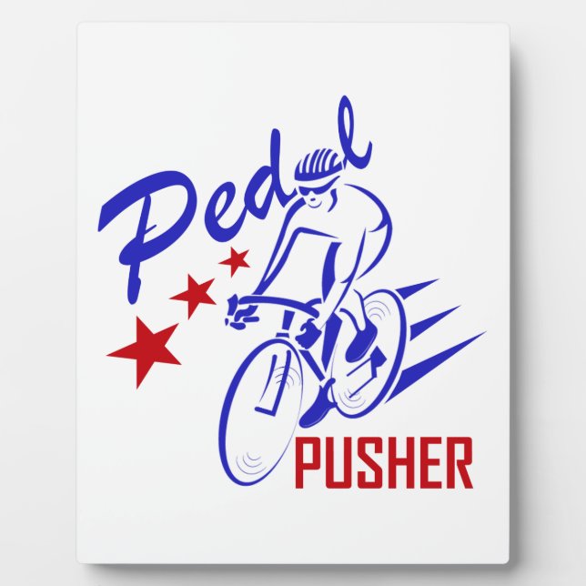 Placa Expositora Pedal Pusher (Frente)