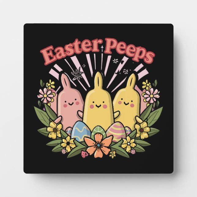 Placa Expositora Peeps de Pascua (Frente)