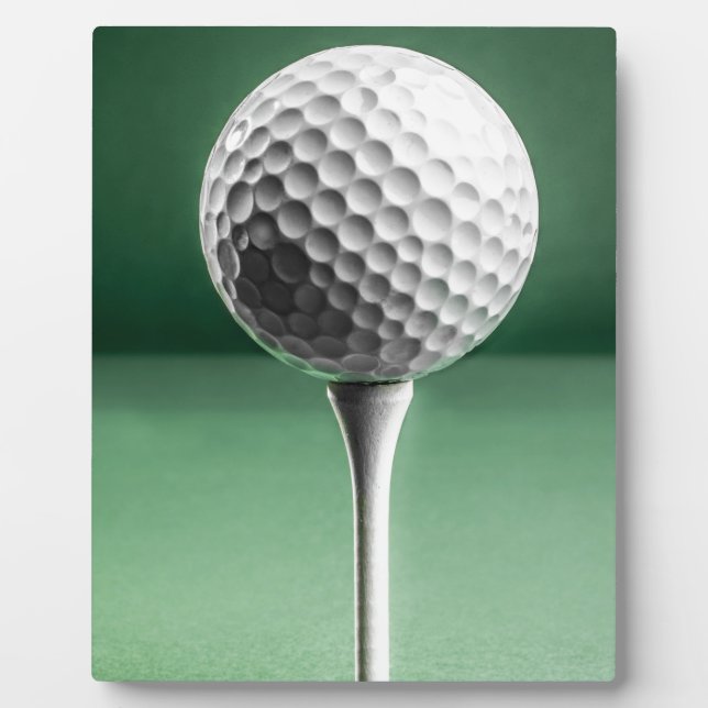 Placa Expositora Pelota de golf en Tee (Frente)