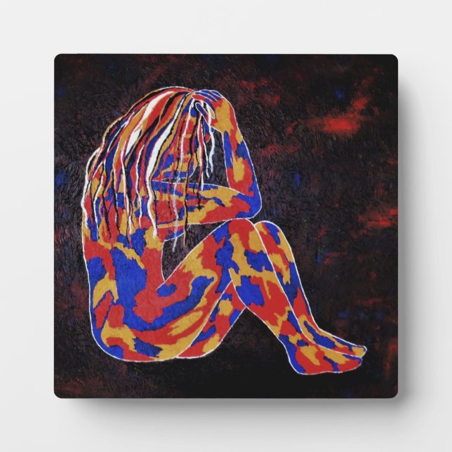 Placa Expositora Pensamiento profundo (Frente)