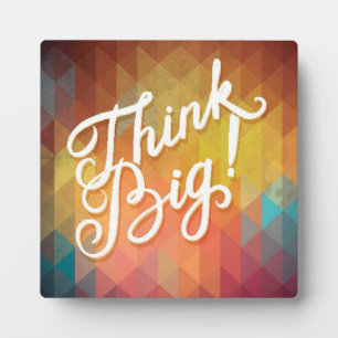 Placa Expositora Pensar en grande