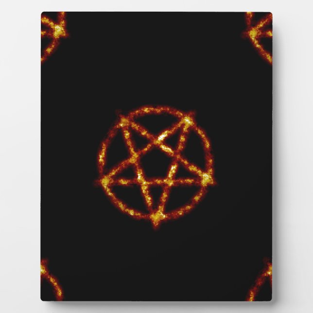 Placa Expositora pentagrama (Frente)