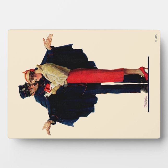 Placa Expositora Perdido en París (Frente)