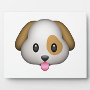 Placa Expositora Perro - Emoji