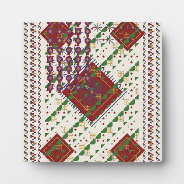 Placa Expositora Persian Carpet Pattern  (Frente)