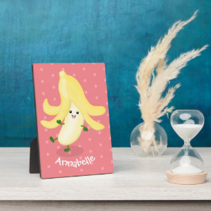Placa Expositora Personalizado bananero Cute kawaii