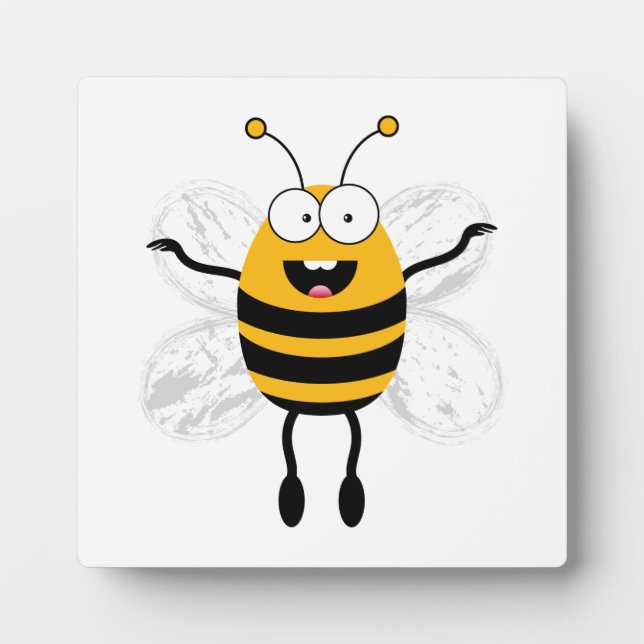 Placa Expositora Personalizado Bee (Frente)