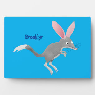 Placa Expositora Personalizado de bilby australiano feliz