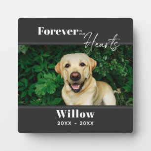 Placa Expositora Personalizado de fotografía mascota Memorial Keeps