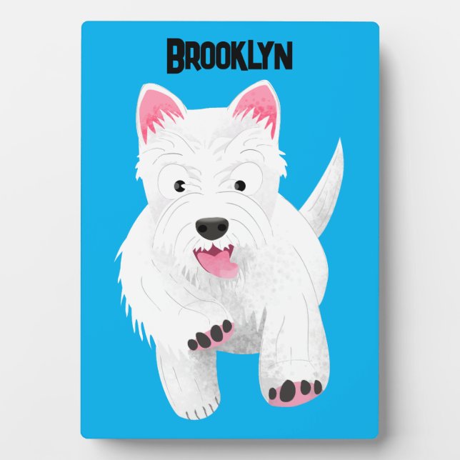 Placa Expositora Personalizado de tierra de montaña blanca y blanca (Frente)