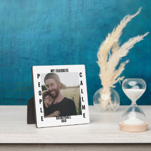 Placa Expositora Personalizado Deportes papá Deportes madre plantil