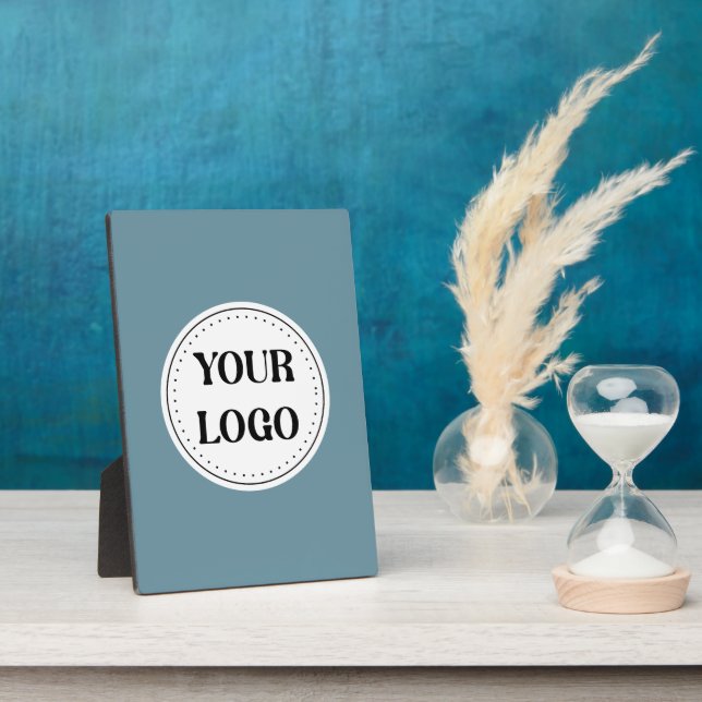 Placa Expositora Personalizado, elegante, moderno y mínimo (Lado)