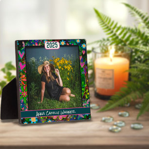 Placa Expositora Personalizado exclusivo de graduación floral Styli