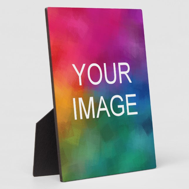 Placa Expositora Personalizado Imagen Imagen Imagen Logo Vertical G (Lado)