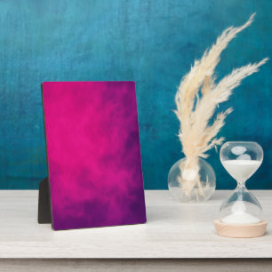 Placa Expositora Personalizado Magenta Purple Plaque