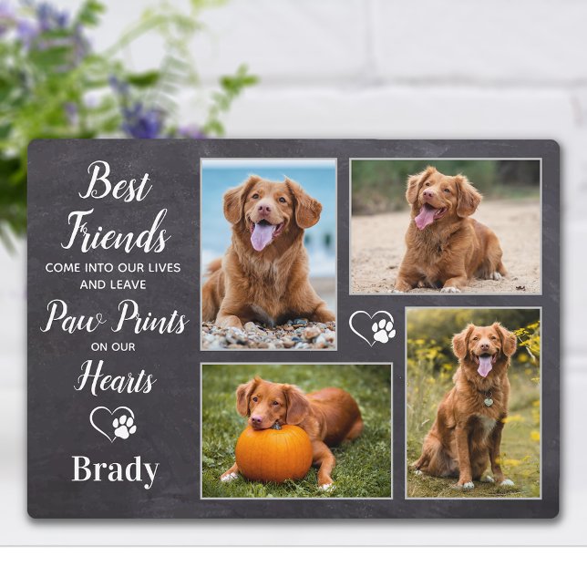 Placa Expositora Personalizado Mascota Perro Memorial Pintura Impri (Subido por el creador)