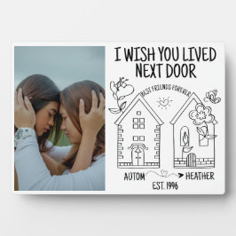 Placa Expositora Personalizado Mejor Amigo Regalo Que Te Guste Vivi