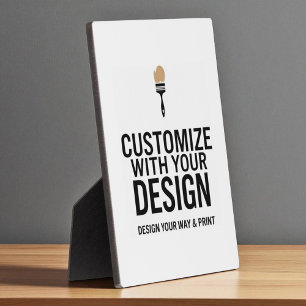 Placa Expositora Personalizado Minimalista Empresa de Marca Persona