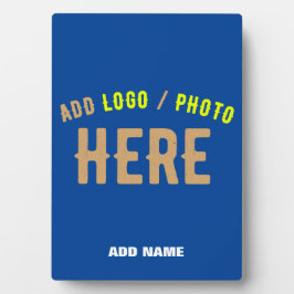 PLACA EXPOSITORA PERSONALIZADO MODERNO ELEGANTE COBALT VERIFICADO A