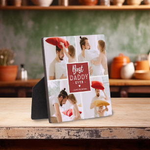 Placa Expositora Personalizado moderno "Mejor Papi Nunca" 4 Foto