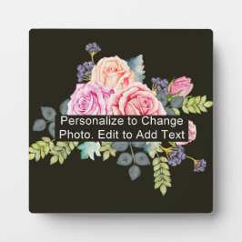 Placa Expositora Personalizado  personalizado Azul Material gráfico