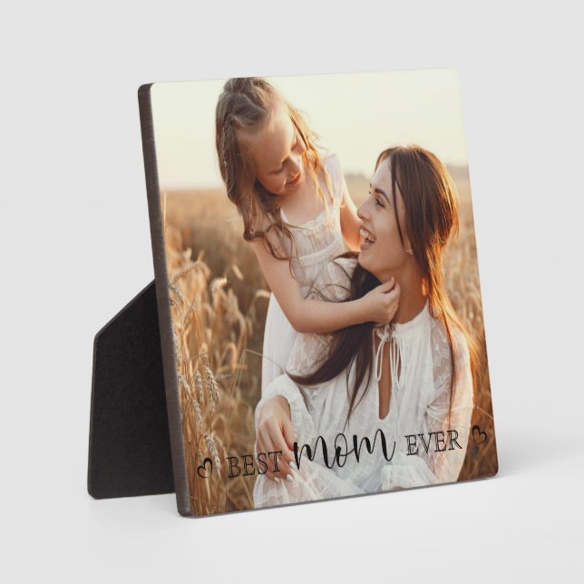 Placa Expositora Personalized Minimal Modern Frameles Picture Photo (Anverso)