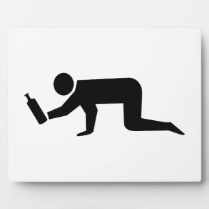 Placa Expositora Personas borrachas