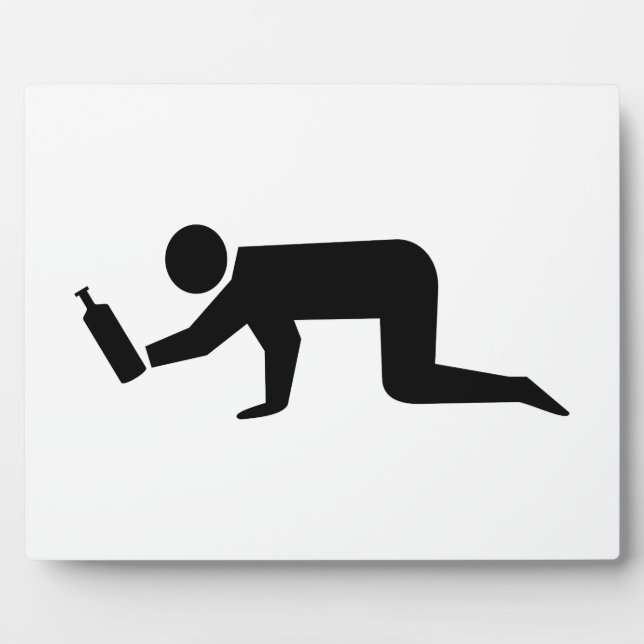 Placa Expositora Personas borrachas (Frente)