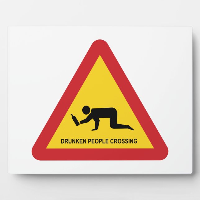 PLACA EXPOSITORA PERSONAS BORRADAS CRUZANDO EL RÓTULO DE TRÁFICO (Frente)