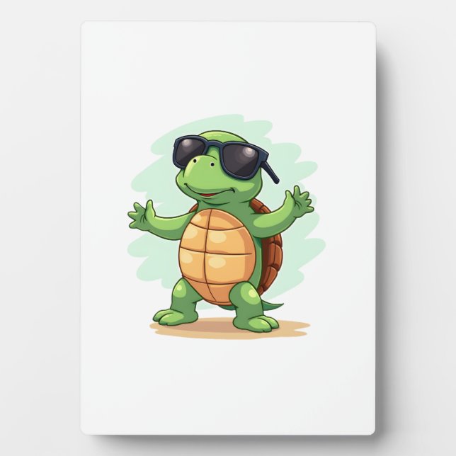 Placa Expositora Pertenece a animales de la tortuga marina que abun (Frente)