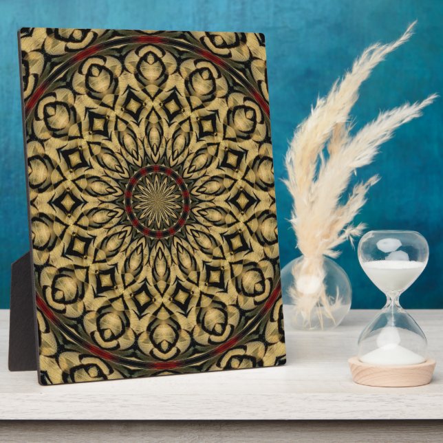 Placa Expositora Pheasant Feathers Kaleidoscope (Lado)