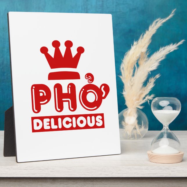 Placa Expositora Pho King Delicious (Lado)
