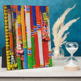 Placa Expositora Phuang Maalai - Garland floral tailandés