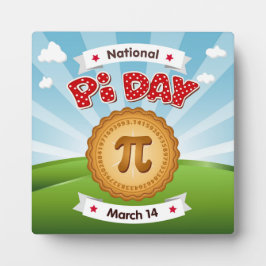 Placa Expositora Pi Day Plaque
