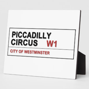 Placa Expositora Piccadilly Circus London