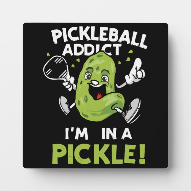 Placa Expositora Pickleball divertido (Frente)