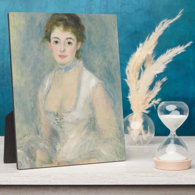 Placa Expositora Pierre A Renoir | Madame Henriot (Lado)