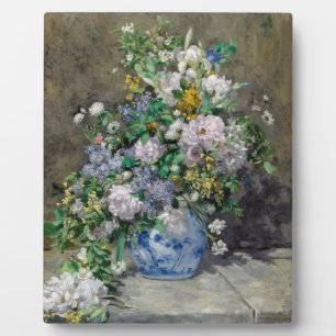 Placa Expositora Pierre-Auguste Renoir - Bouquet de primavera