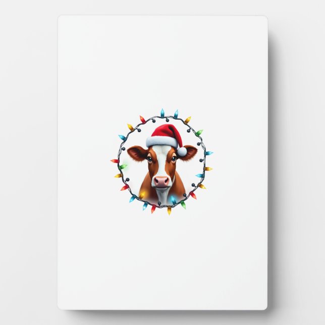 Placa Expositora Pijama de granja animal Navidad Disfraz granjero N (Frente)