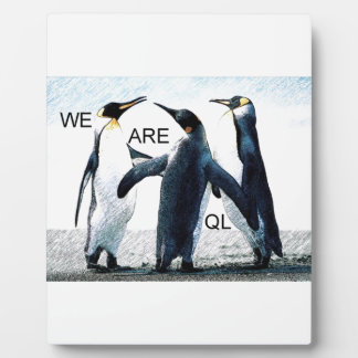 Placa Expositora pingüinos