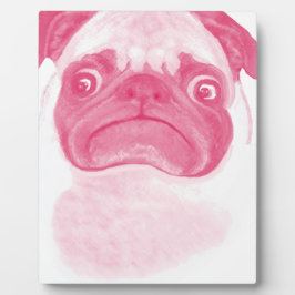 Placa Expositora PINK Grumpy Puggy personalizado